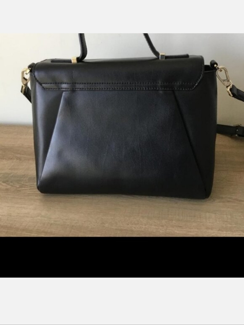 Kate Spade Black Camden Way  Top-Handle/Crossbody Satchel with Gold Hardware - Picture 2 of 8